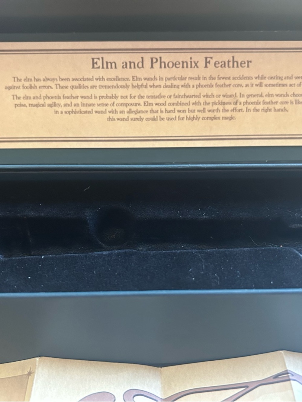 Elm and Phoenix feather Harry Potter Universal integrative wand. - Picture 4 of 7